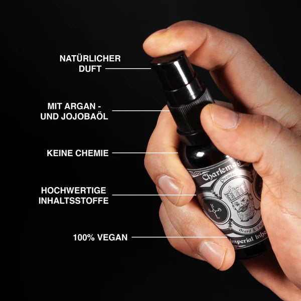Charlemagne Beard Oil Lombardian Revenge - Bartöl Lime&Mint - 30 ml