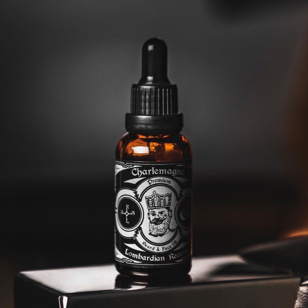 Charlemagne Beard Oil Lombardian Revenge - Bartöl Lime&Mint - 30 ml