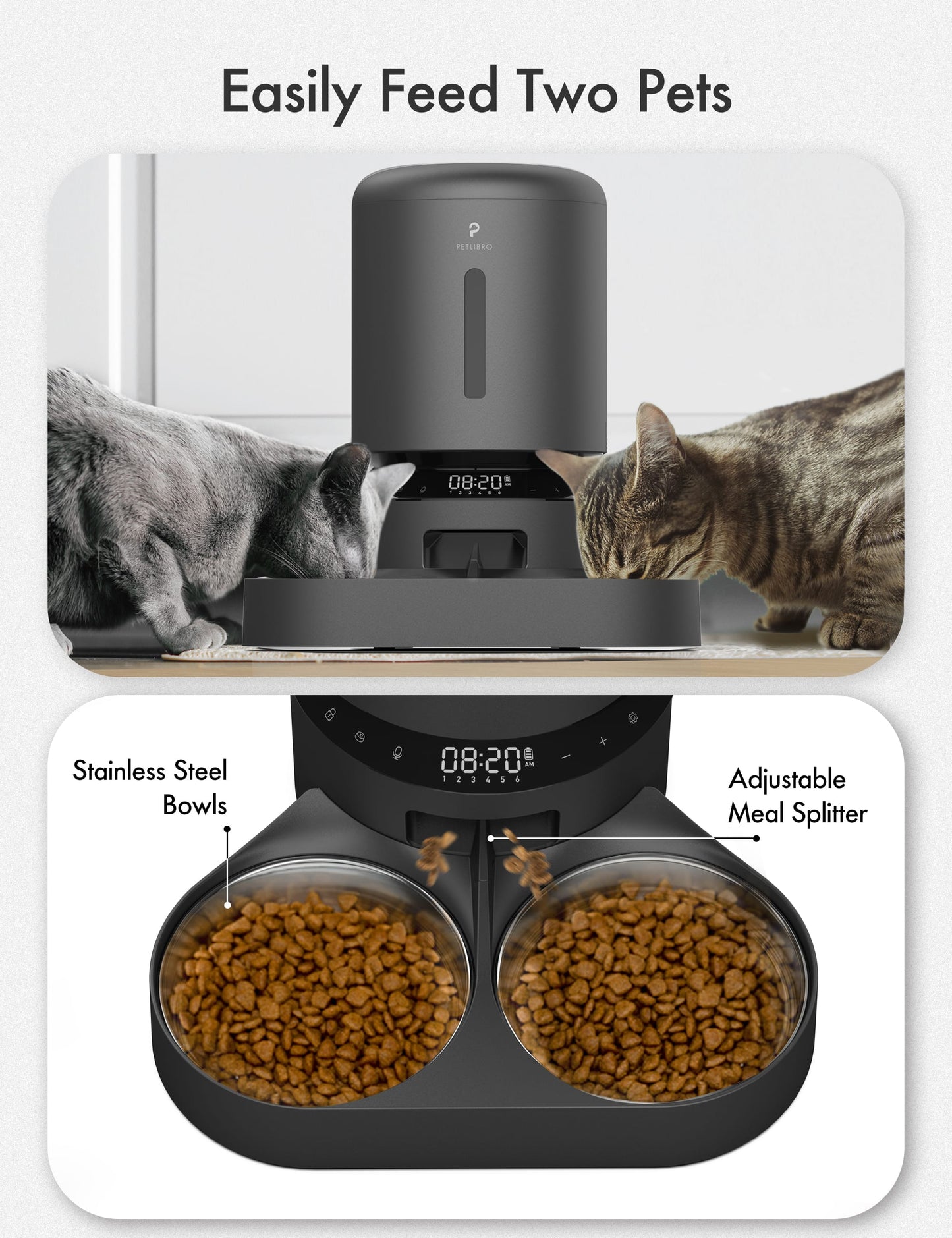 Petlibro - Granary Futterschale Dual 5L