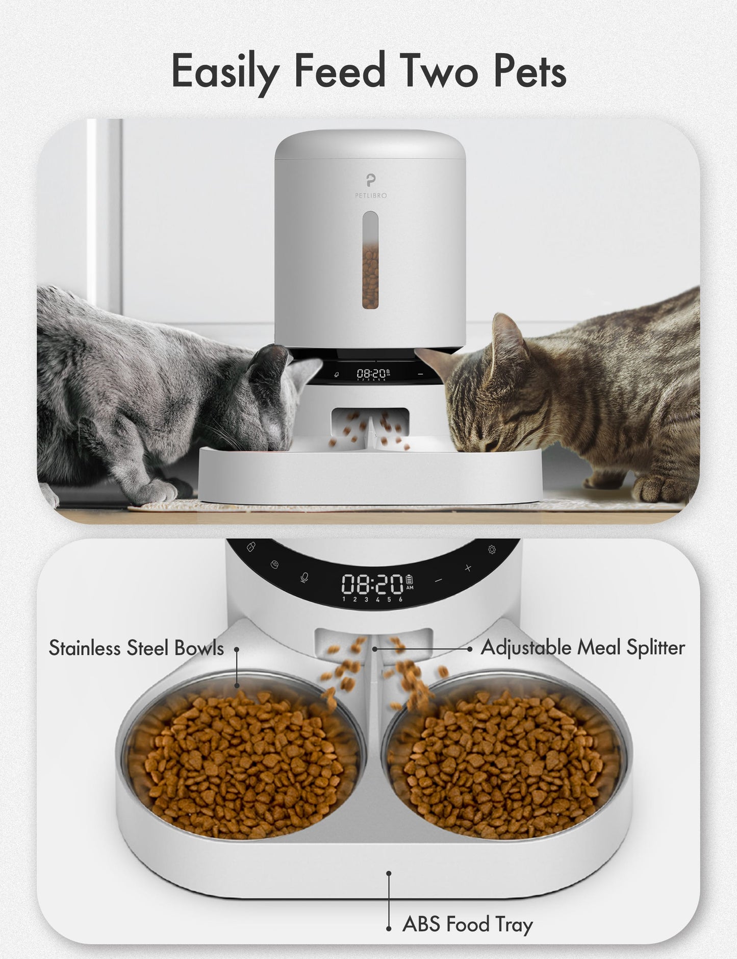 Petlibro - Granary Futterschale Dual 5L