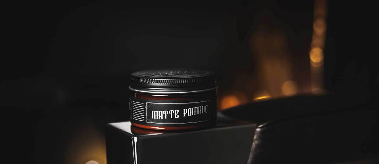 Charlemagne Matte Pomade - Leather - 100ml