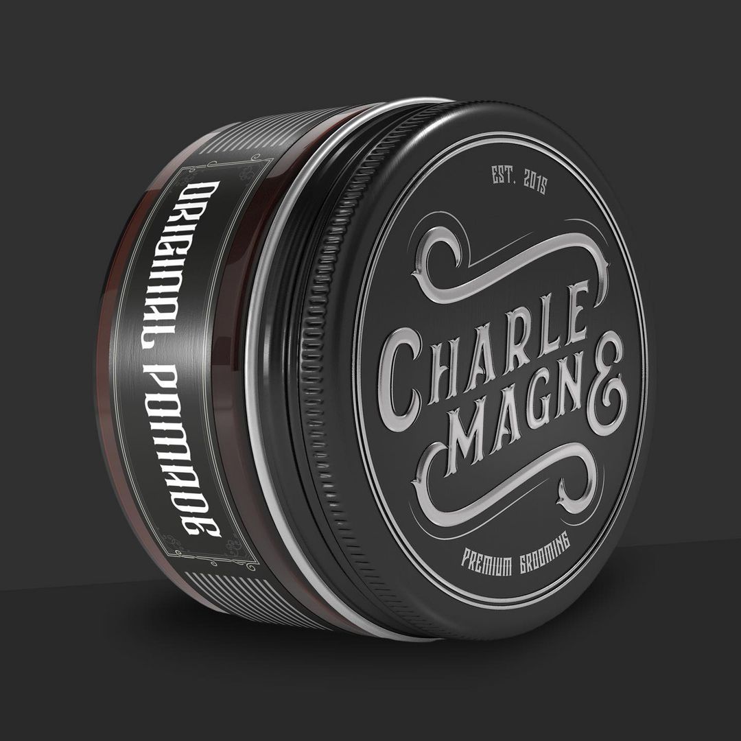 Charlemagne Original Pomade – Klassischer Glanz & Flexibler Halt (100 ml)