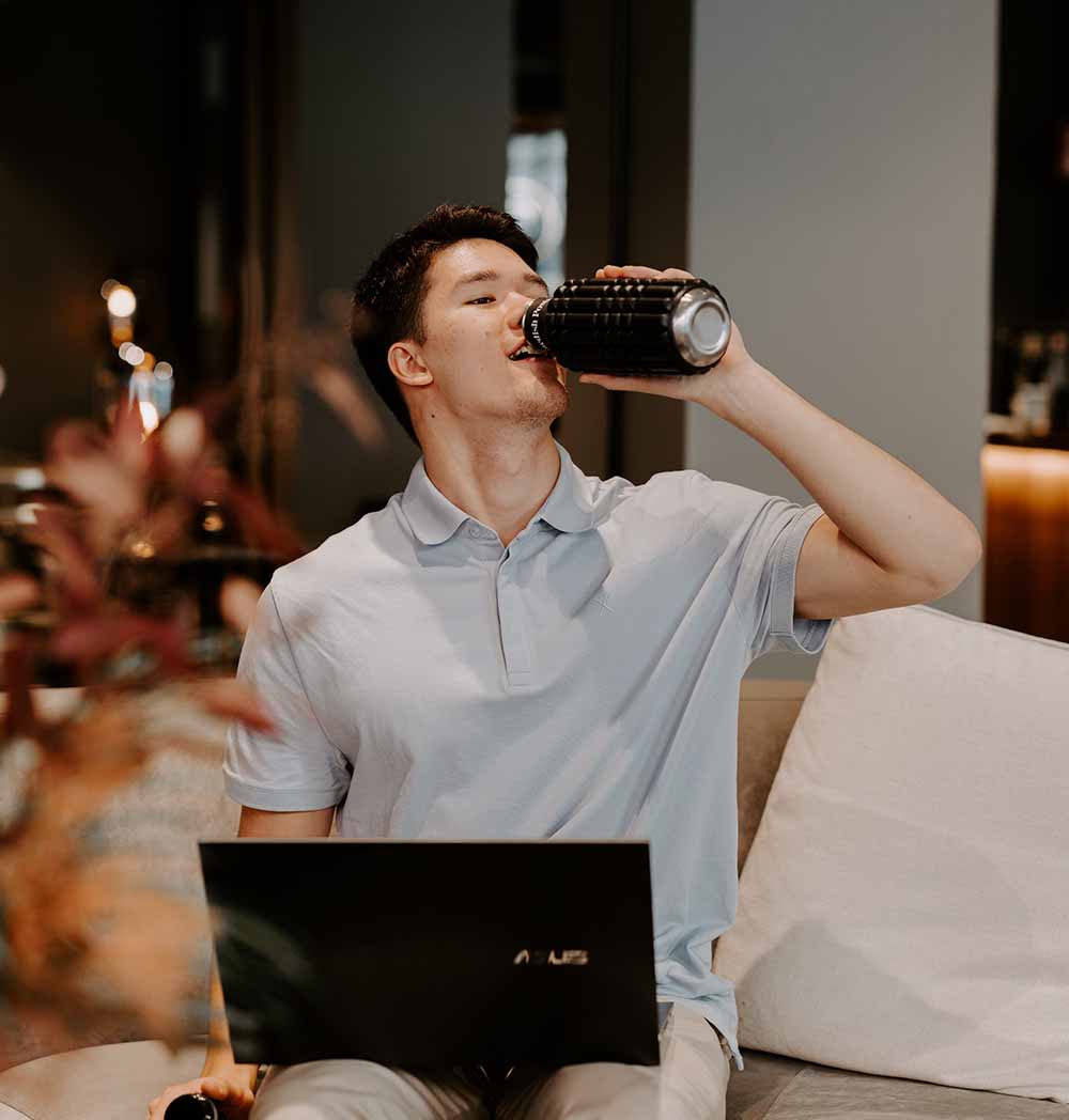 WaveWell 2in1 WaterBottle Foam Roller Backroll