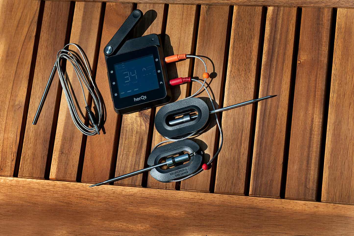 HerQs Connected Digital Dome Thermometer – Präzision für perfektes Grillen