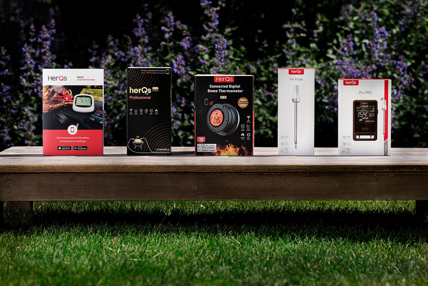 HerQs Professional - smart professional cooking & grill thermometer