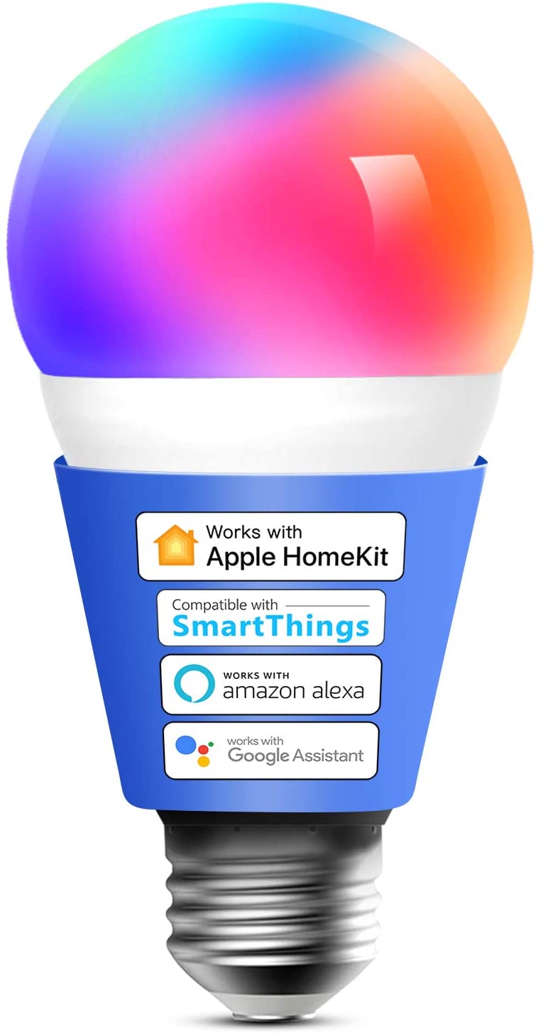 Meross Smart Wi-Fi LED Bulb (RGBW) - smarte dimmbare RGBW LED-Glühbirne