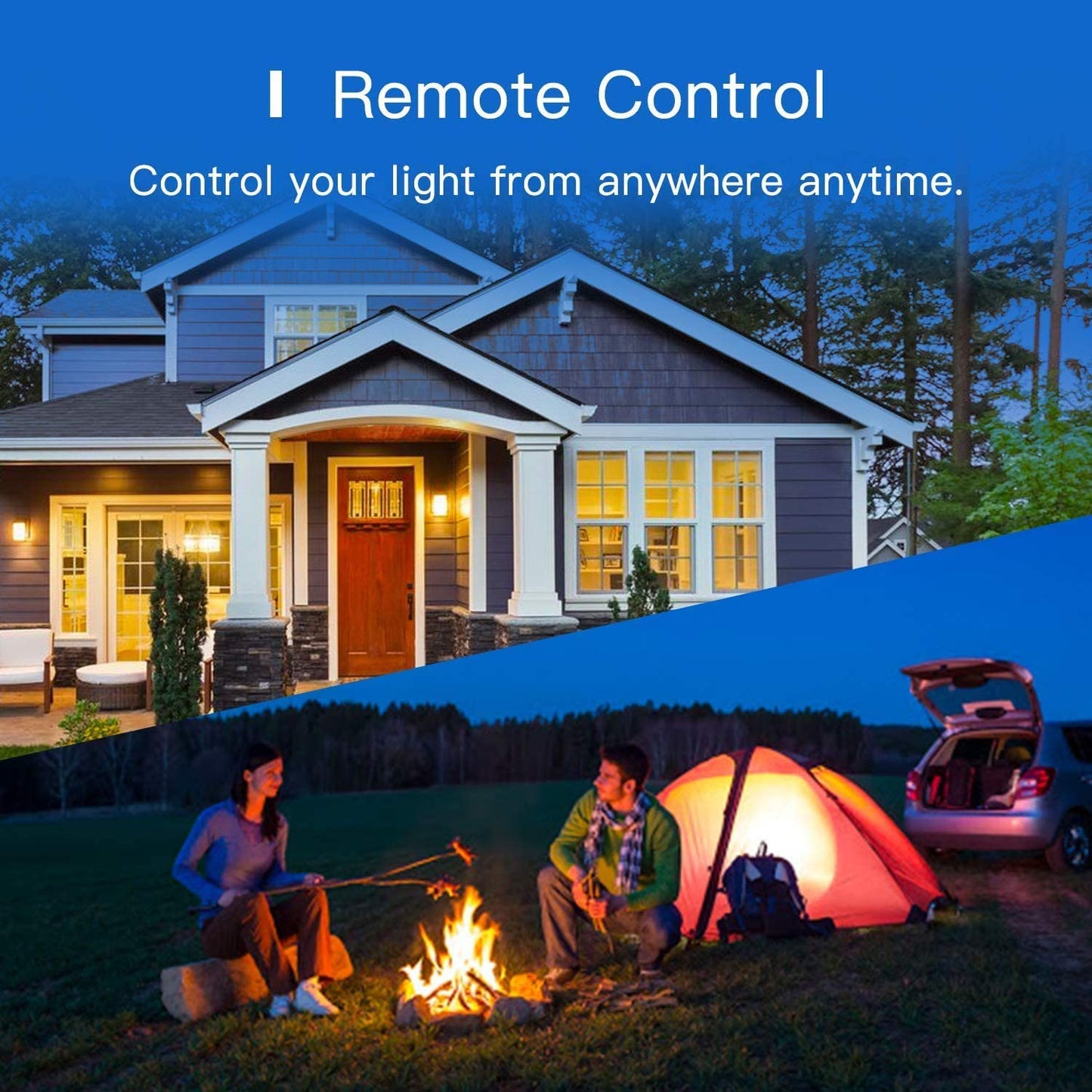 Meross Smart Wi-Fi LED Bulb (RGBW) - smarte dimmbare RGBW LED-Glühbirne