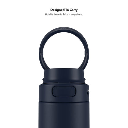 HidrateSpark PRO 2 Intelligente Flasche 21 oz.(620ml) Chug - Blau (Navy)