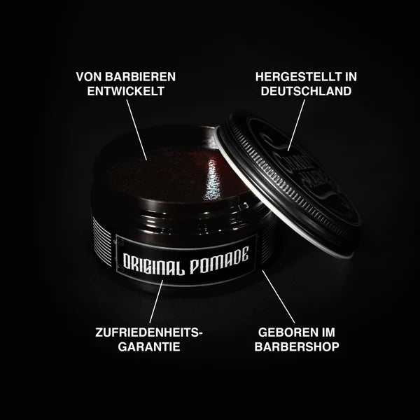 Charlemagne Original Pomade – Klassischer Glanz & Flexibler Halt (100 ml)