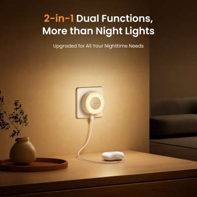 YEELIGHT USB Charger with Nightlight Function - Jelly 4 Plus