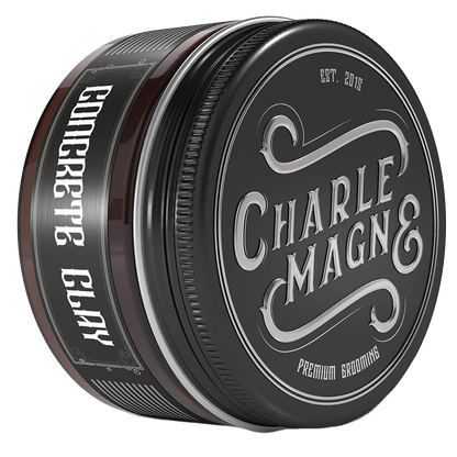 Charlemagne Concrete Clay Pomade – Starker Halt mit mattem Finish (100 ml)
