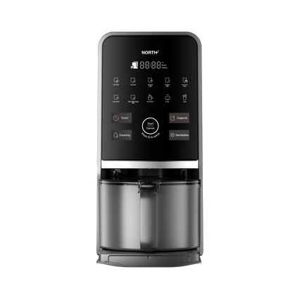 NORTH Plant-Based Milk Maker mit Touchdisplay und automatischen Programmen für Hafermilch, Sojamilch, Mandelmilch und Cashewmilch