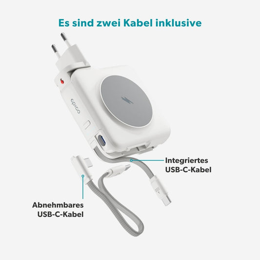 Epico UltraPack 3in1 10000mAh Mag+ Travel Power Bank ET50