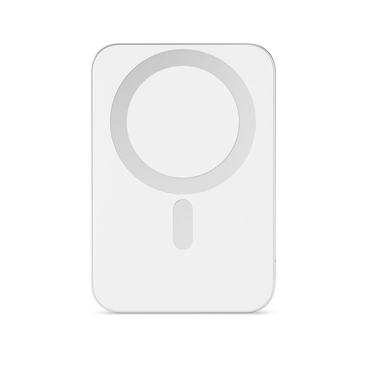 Epico Mag+ Wireless Power Bank 3000mAh – Schlanke magnetische Powerbank in Silber mit MagSafe-Kompatibilität