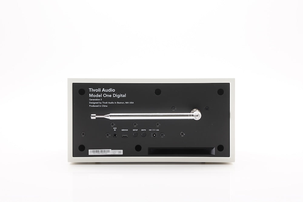 Tivoli Audio Model ONE Digital + Gen3 - Weiß-Silber