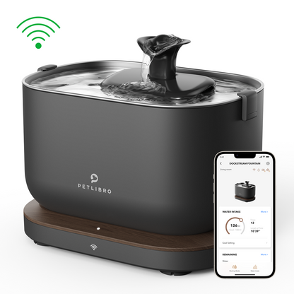 Petlibro Dockstream Smart Water Fountain - Black
