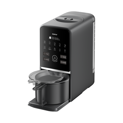 NORTH Milchmaker für pflanzliche Drinks mit Timer, Selbstreinigung und Sterilisationsfunktion für frische hausgemachte Pflanzenmilch
