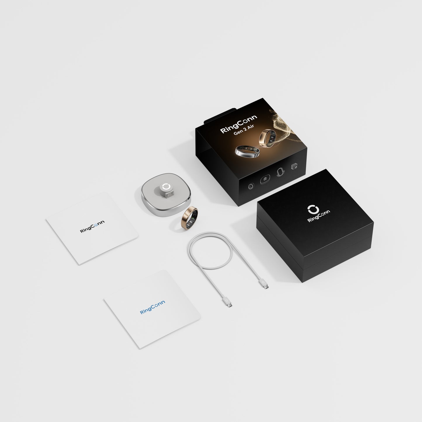 RINGCONN Smart Ring Gen2 Air Gr. 6 gold