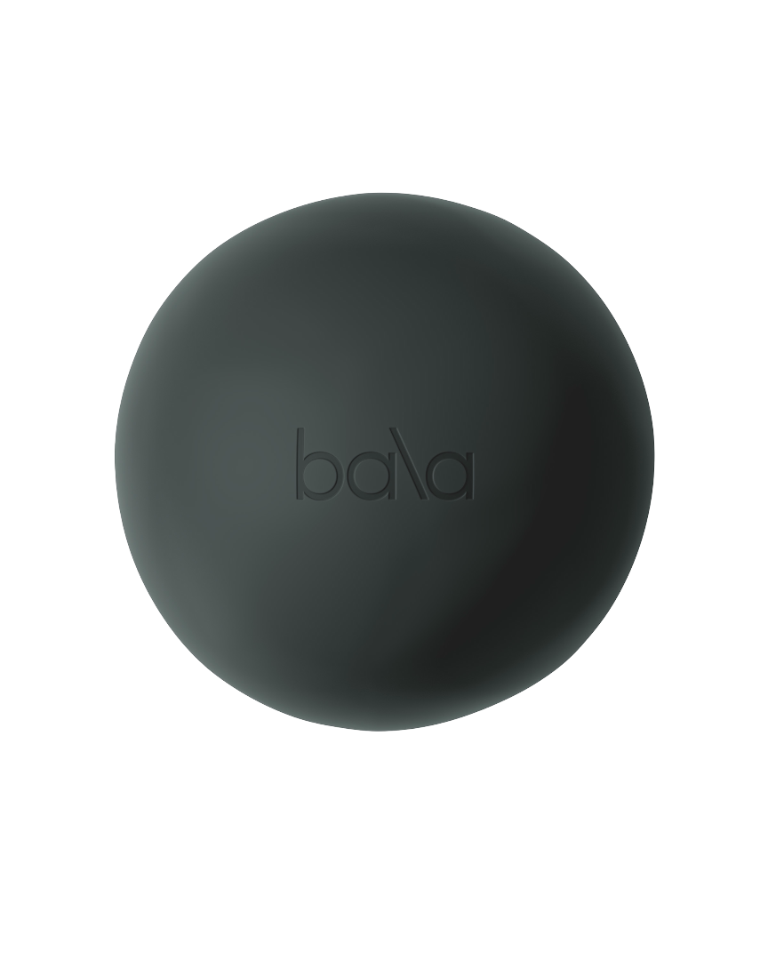 BALA Pilates Ball – Vielseitiger Fitnessball für Pilates, Yoga & Core-Training - Charcoal