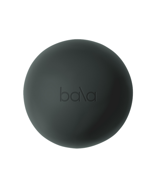 BALA Pilates Ball – Vielseitiger Fitnessball für Pilates, Yoga & Core-Training - Charcoal