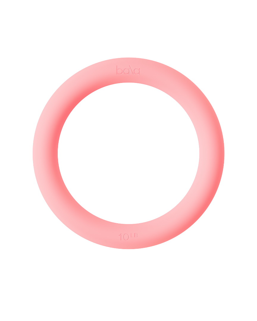 BALA Power Ring – Stilvoller Fitnessring für effektives Ganzkörpertraining 5kg - Blush