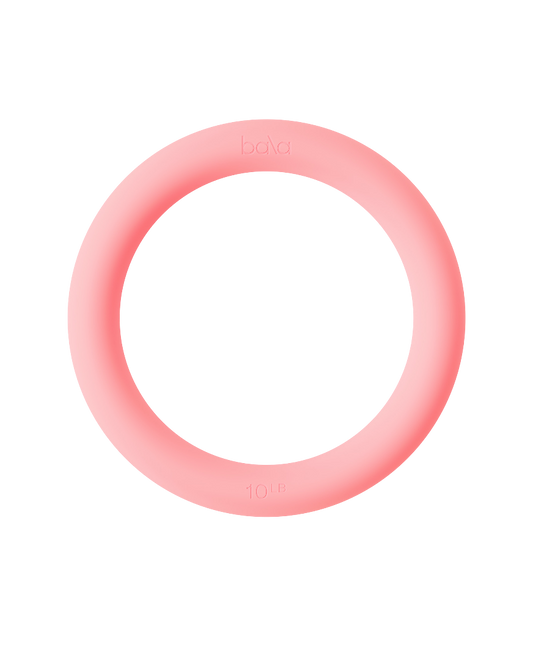 BALA Power Ring – Stilvoller Fitnessring für effektives Ganzkörpertraining 5kg - Blush