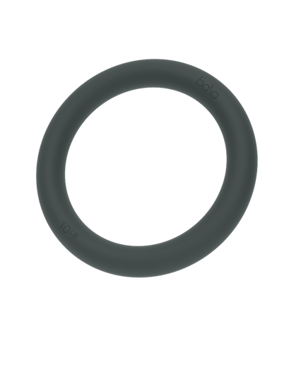 BALA Power Ring – Stilvoller Fitnessring für effektives Ganzkörpertraining 5kg Charcoal