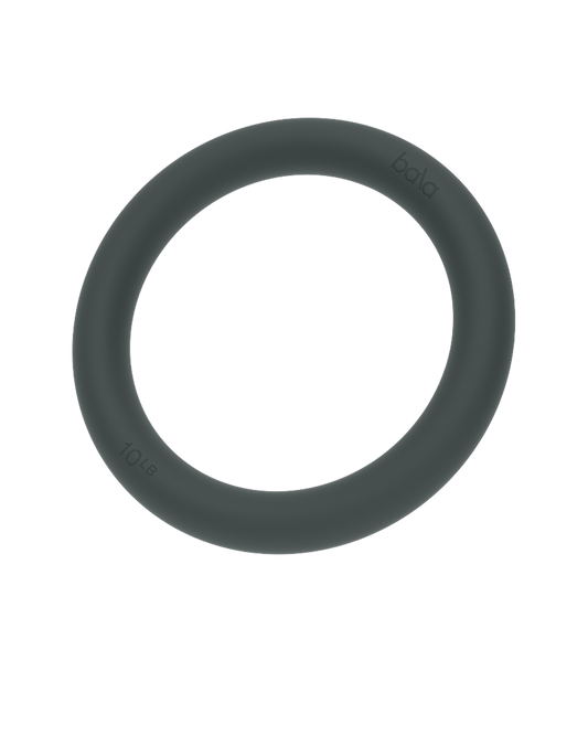 BALA Power Ring – Stilvoller Fitnessring für effektives Ganzkörpertraining 5kg Charcoal