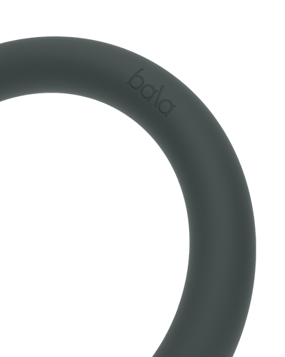 BALA Power Ring – Stilvoller Fitnessring für effektives Ganzkörpertraining 5kg Charcoal