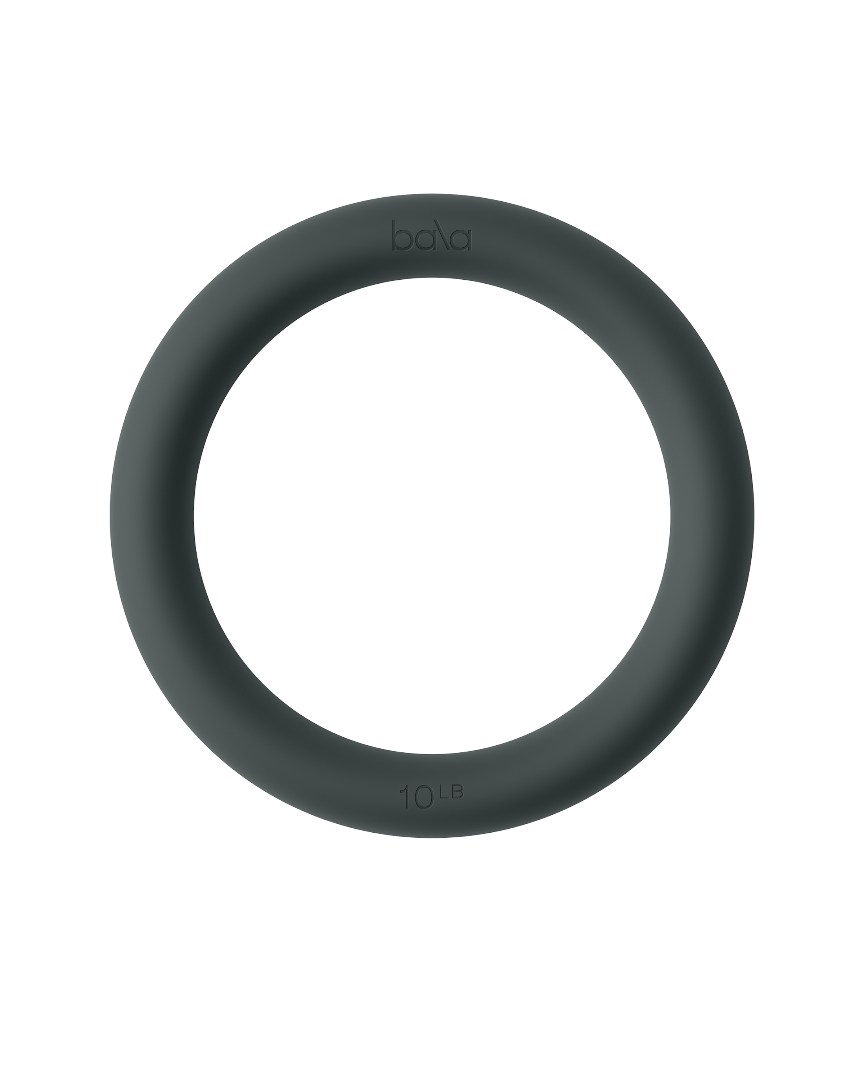 BALA Power Ring – Stilvoller Fitnessring für effektives Ganzkörpertraining 5kg Charcoal