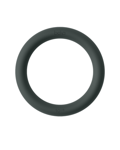 BALA Power Ring – Stilvoller Fitnessring für effektives Ganzkörpertraining 5kg Charcoal