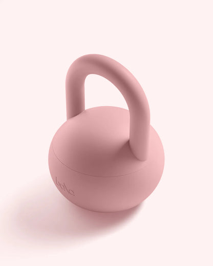 BALA Kettlebell – Stilvolle Premium Kettlebell für funktionelles Krafttraining & Home Workouts - 4,5kg Pink