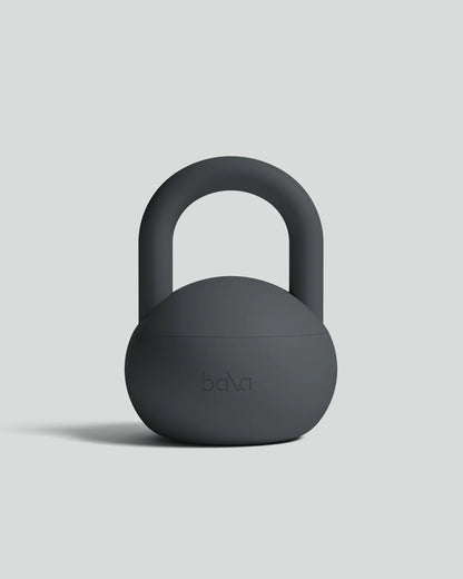 BALA Kettlebell – Stilvolle Premium Kettlebell für funktionelles Krafttraining & Home Workouts - 4,5kg Charcoal
