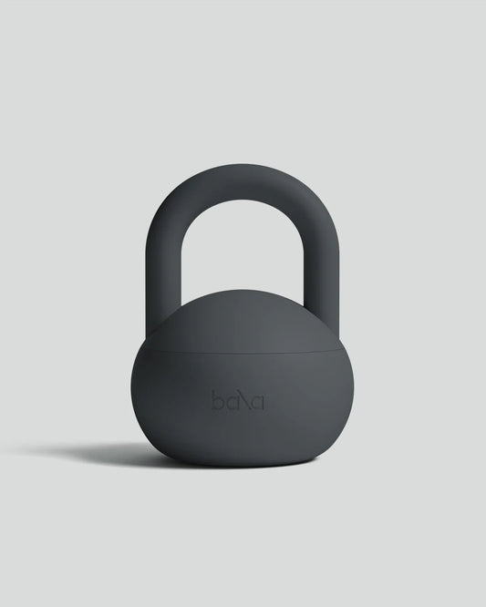 BALA Kettlebell – Stilvolle Premium Kettlebell für funktionelles Krafttraining & Home Workouts - 4,5kg Charcoal