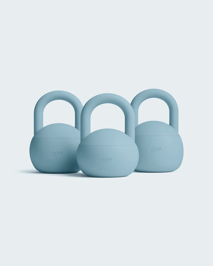 BALA Kettlebell – Stilvolle Premium Kettle Bell für funktionelles Krafttraining & Home Workouts - 4,5kg SEA