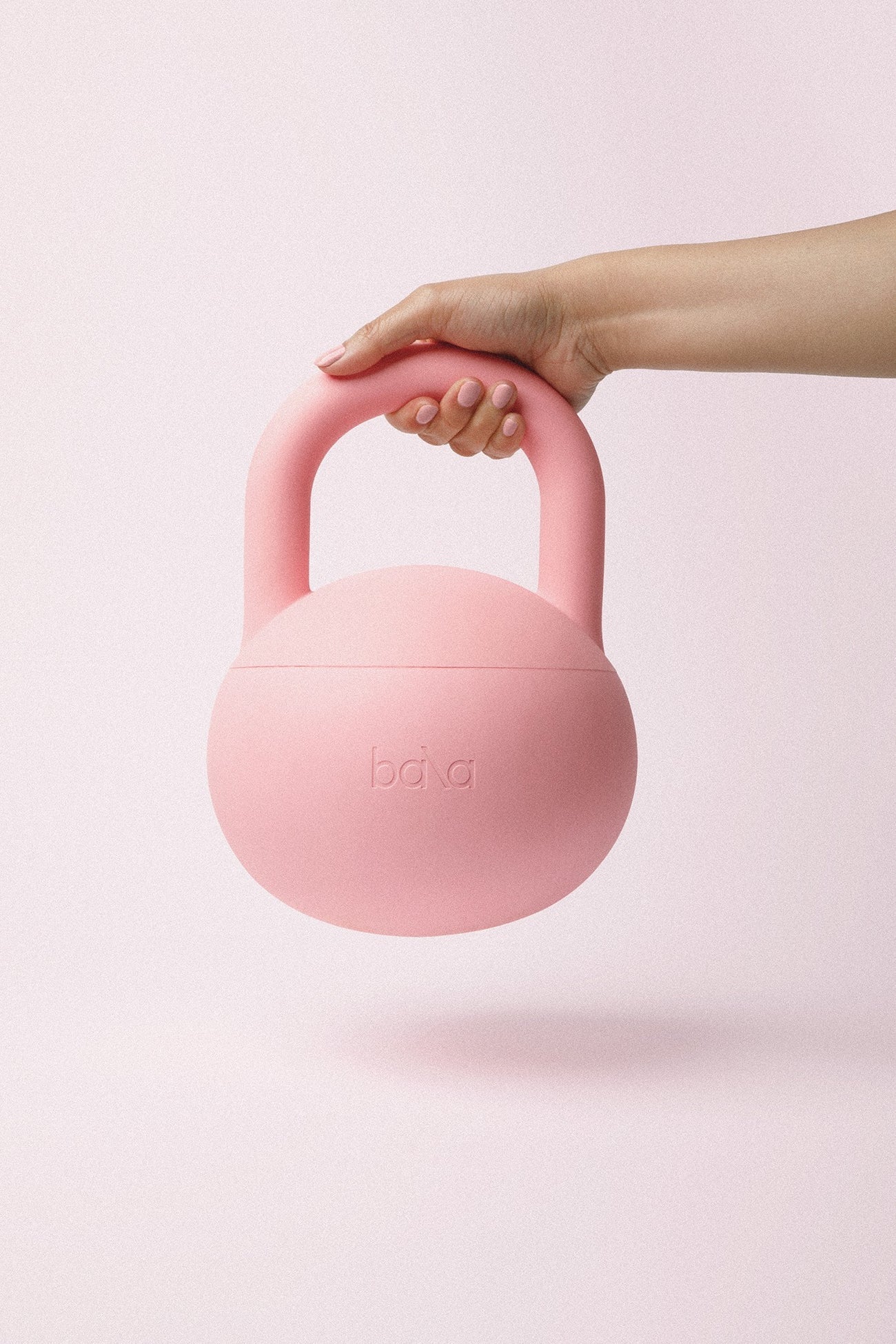 BALA Kettlebell – Stilvolle Premium Kettlebell für funktionelles Krafttraining & Home Workouts - 4,5kg Pink