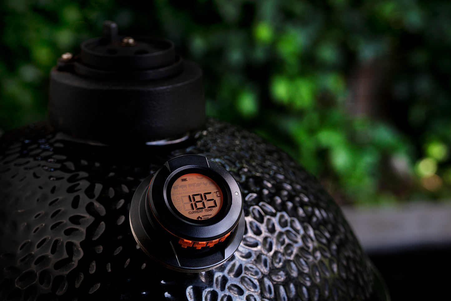 HerQs Connected Digital Dome Thermometer – Präzision für perfektes Grillen