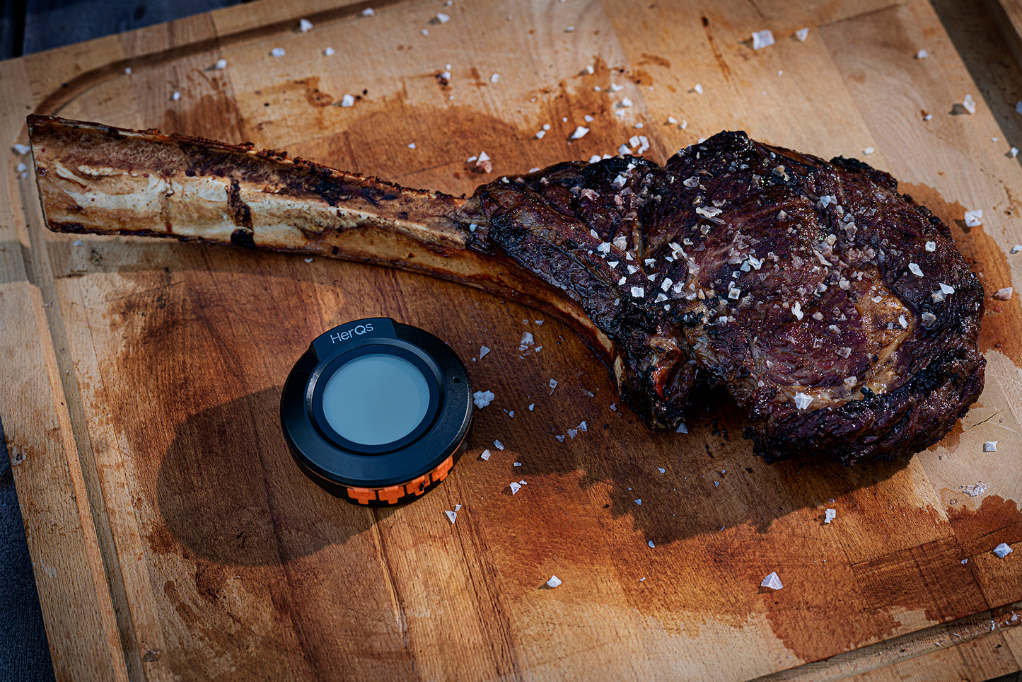 HerQs Connected Digital Dome Thermometer – Präzision für perfektes Grillen