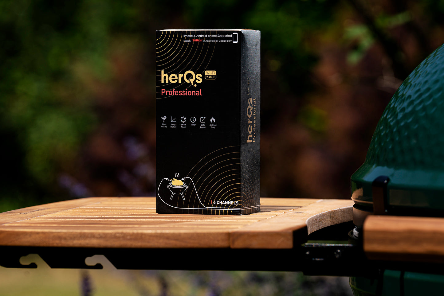 HerQs Professional – Smartes Koch- und Grillthermometer für Perfektion