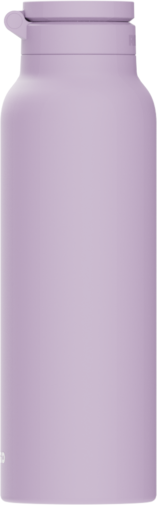 Ringo PRO Trinkflasche in Lila – geschlossen mit geschlossenem Deckel