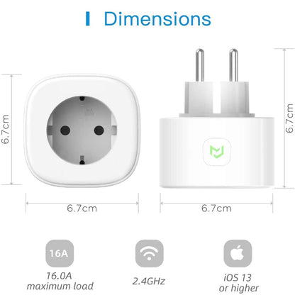 Meross Smart Wi-Fi Plug - smart plug with app control