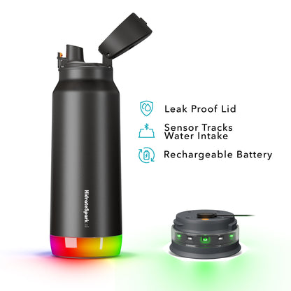 Hidrate Spark Pro Stainless Steel Chug 32 Oz - Smart Drinking Bottle